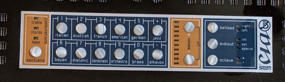SEM-CIAO-Reedless MIDI Accordion