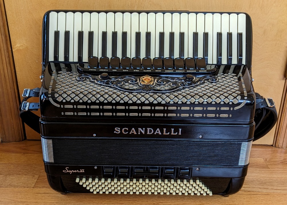 Scandalli Super VI 1960s Original