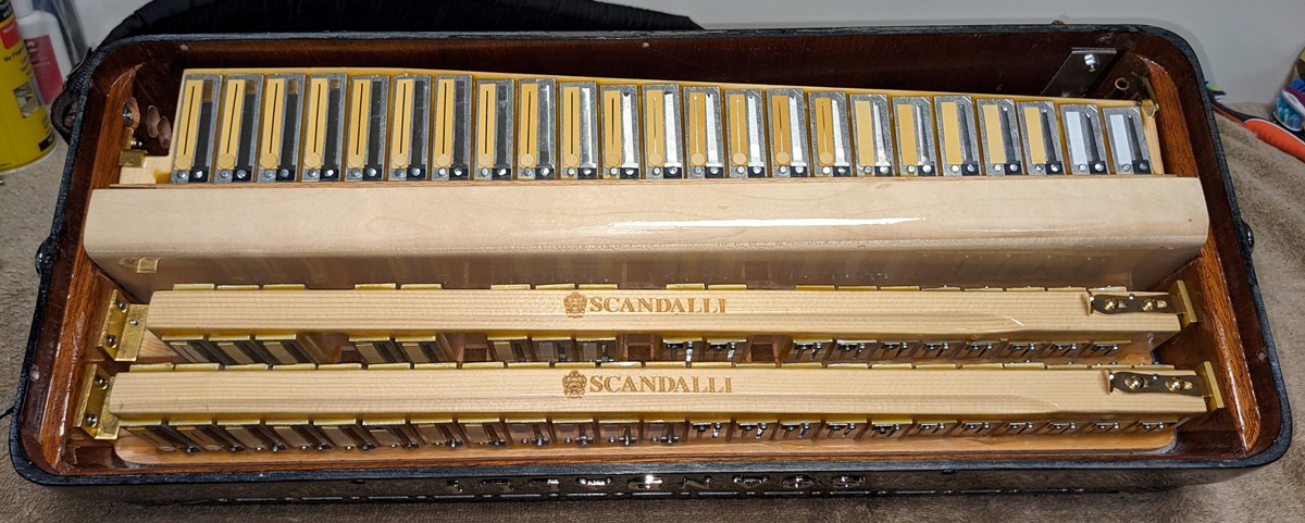Scandalli Super VI Accordion