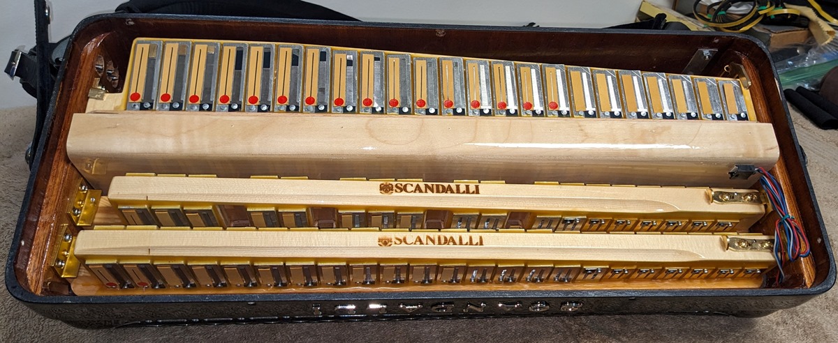 Scandalli Super VI Accordion