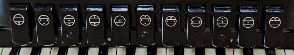 Titano Royal Accordion Catraro Reeds