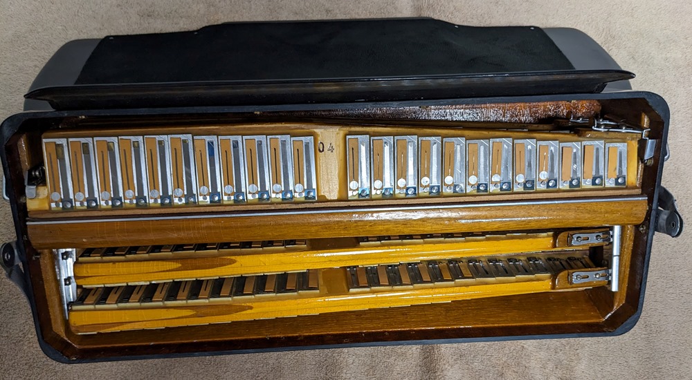 Titano Royal Accordion Catraro Reeds