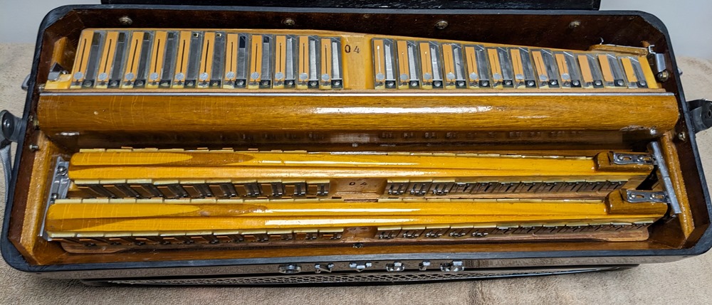 Titano Royal Accordion Catraro Reeds