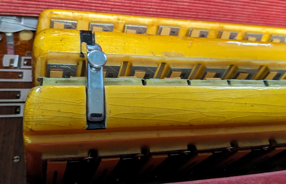 Titano Royal Accordion Catraro Reeds