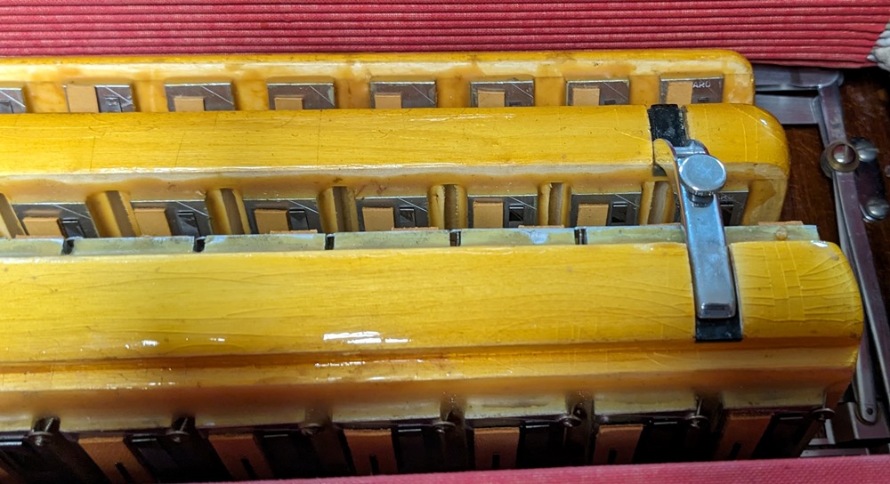 Titano Royal Accordion Catraro Reeds